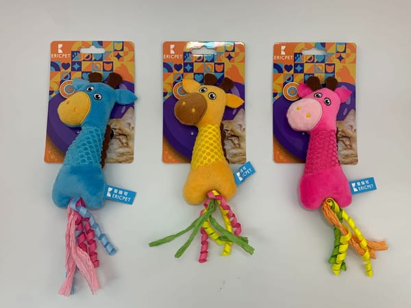 Colourful Animal Shaped Cat Toys