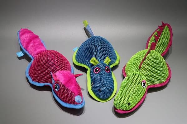 3 Colored Animals with Hemming